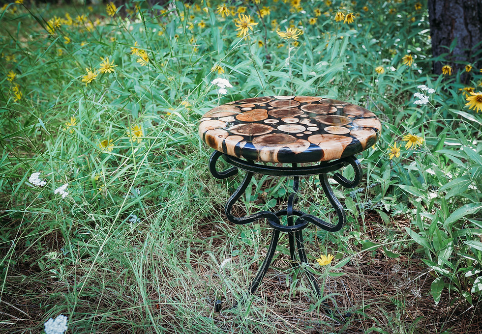 Thumbnail: Round Branch End Table