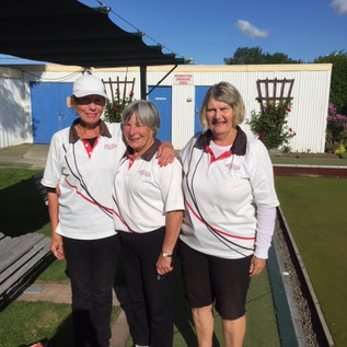 Women's Triples Team in playoffs