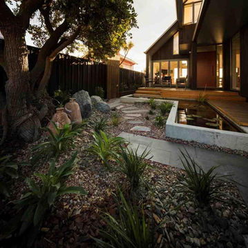 Corten Steel Planter Landscape Design