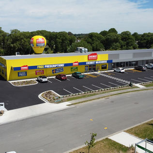 Chemist Warehouse Carpark Construction Completed