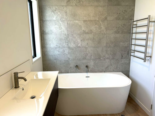 Newly renovated bathroom