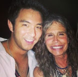 Dom Lau connects with rock icon Steven Tyler in #DomLau #StevenTyler #Aerosmith