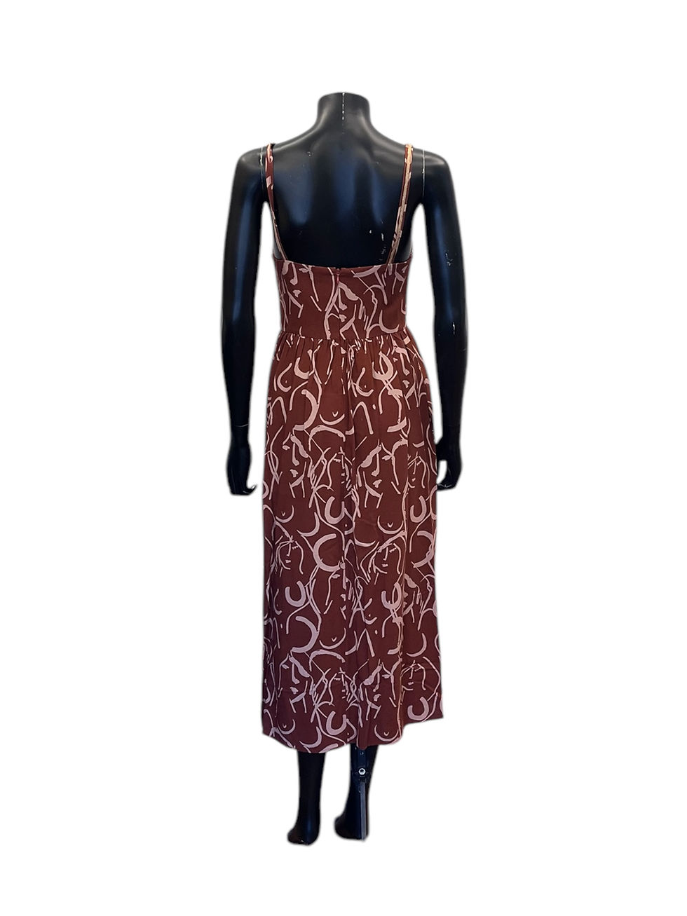 Miniatura: Vestido Midi Estampado Linho Andrea Marques