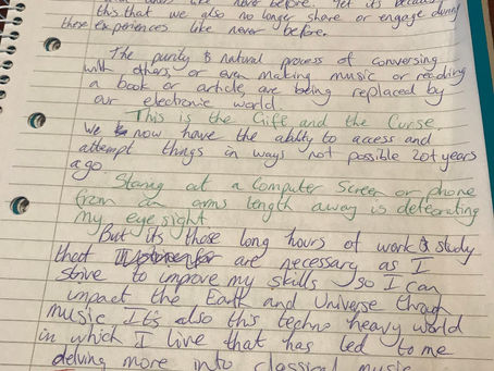 AUS220 Week One Blog Post - Getting away from the screen to get better behind it