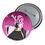 Thumbnail: Clown Girl (proper name pending) Pin Button