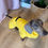 Miniatura: IMPERMEABILE GIALLO PER CANI