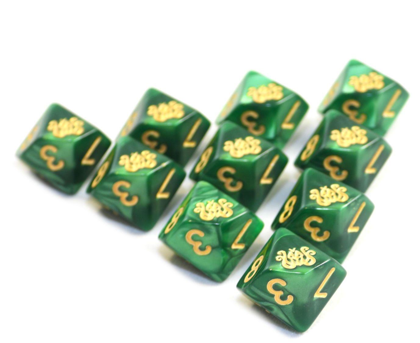 Elder Dice: Brand of Cthulhu D10 set