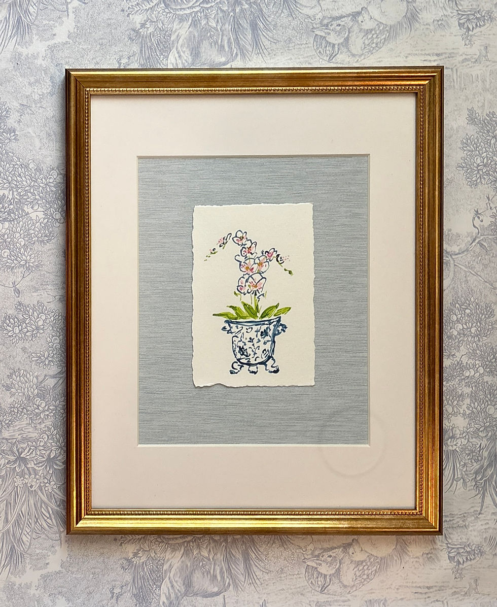Thumbnail: Orchid II - Framed