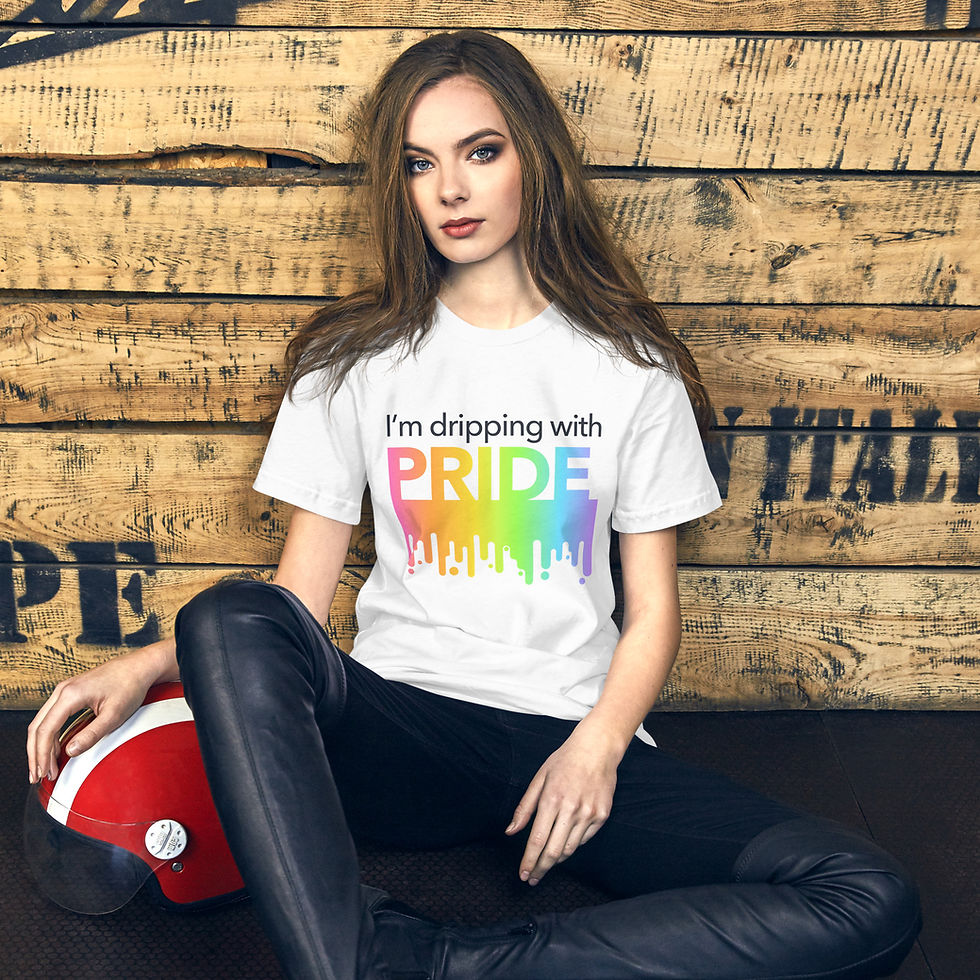 Thumbnail: "Pride Drip" Unisex t-shirt