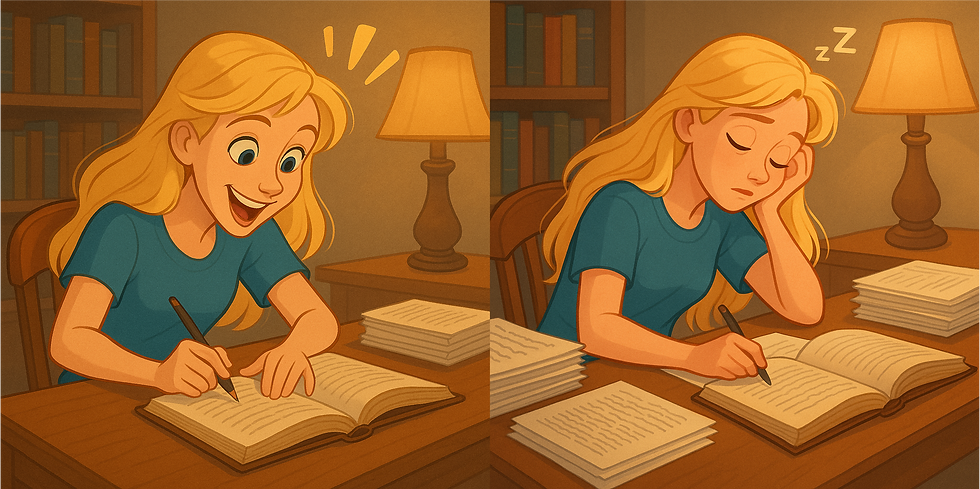 Trying to turn my thesis into a manuscript.....