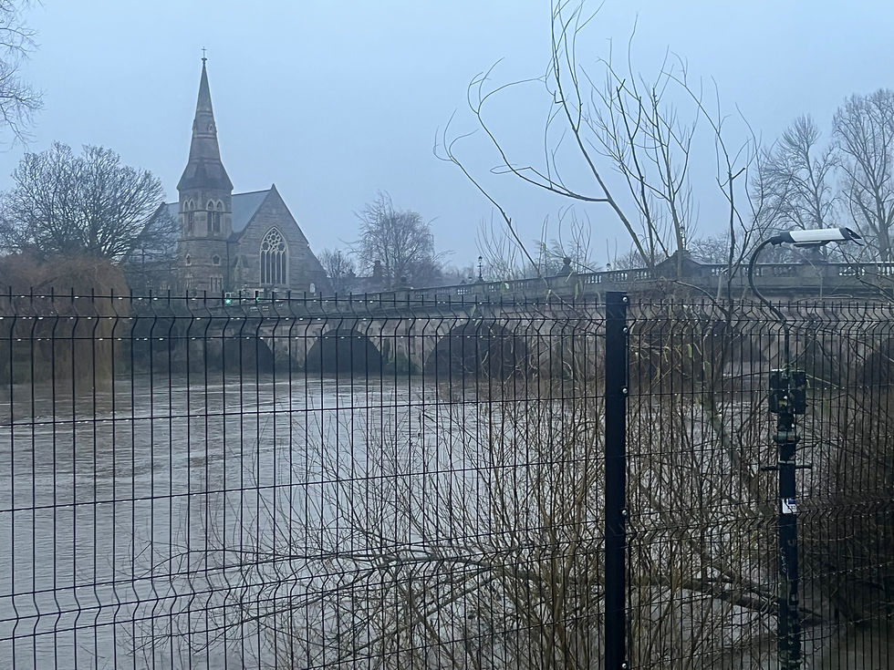 Barrow tears causing flood alerts on the Severn
