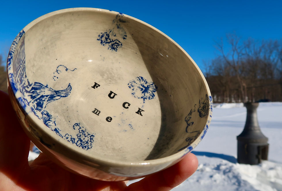 Thumbnail: Flower ‘Fuck Me’ Bowl