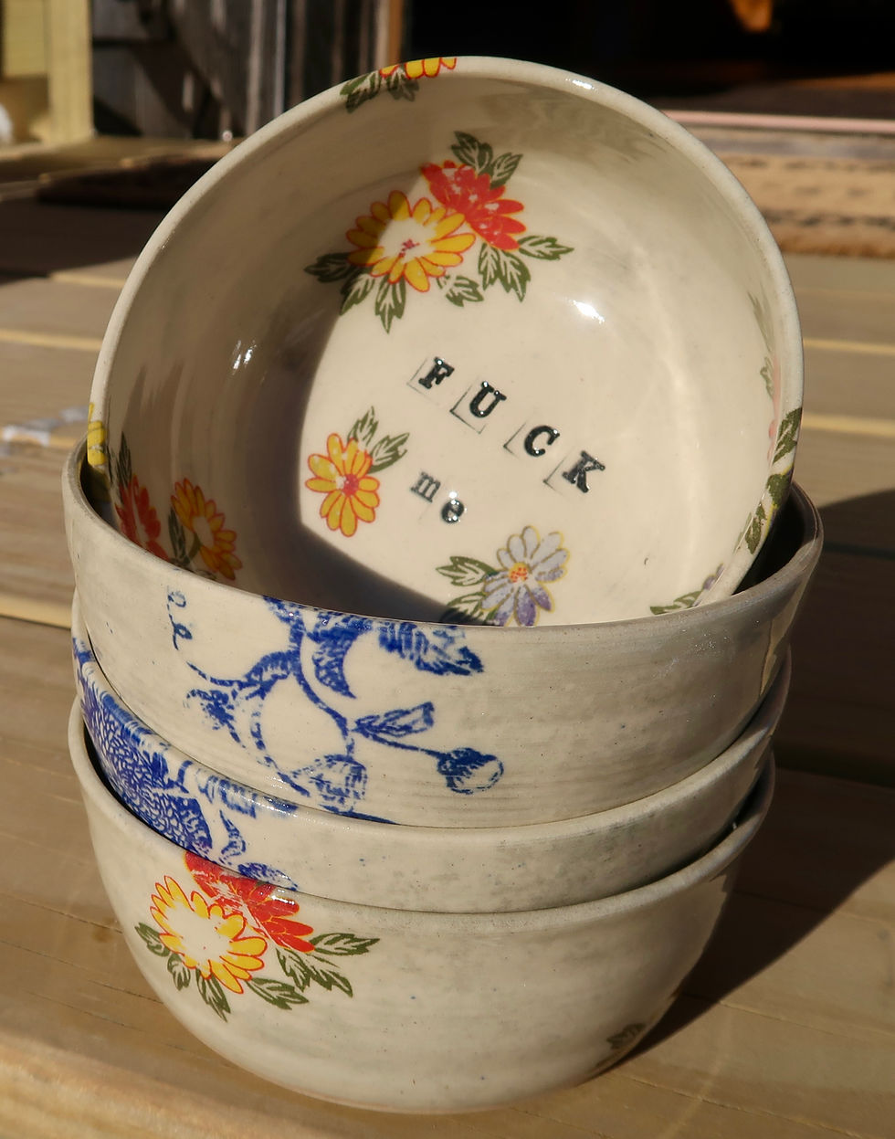 Thumbnail: Flower ‘Fuck Me’ Bowl
