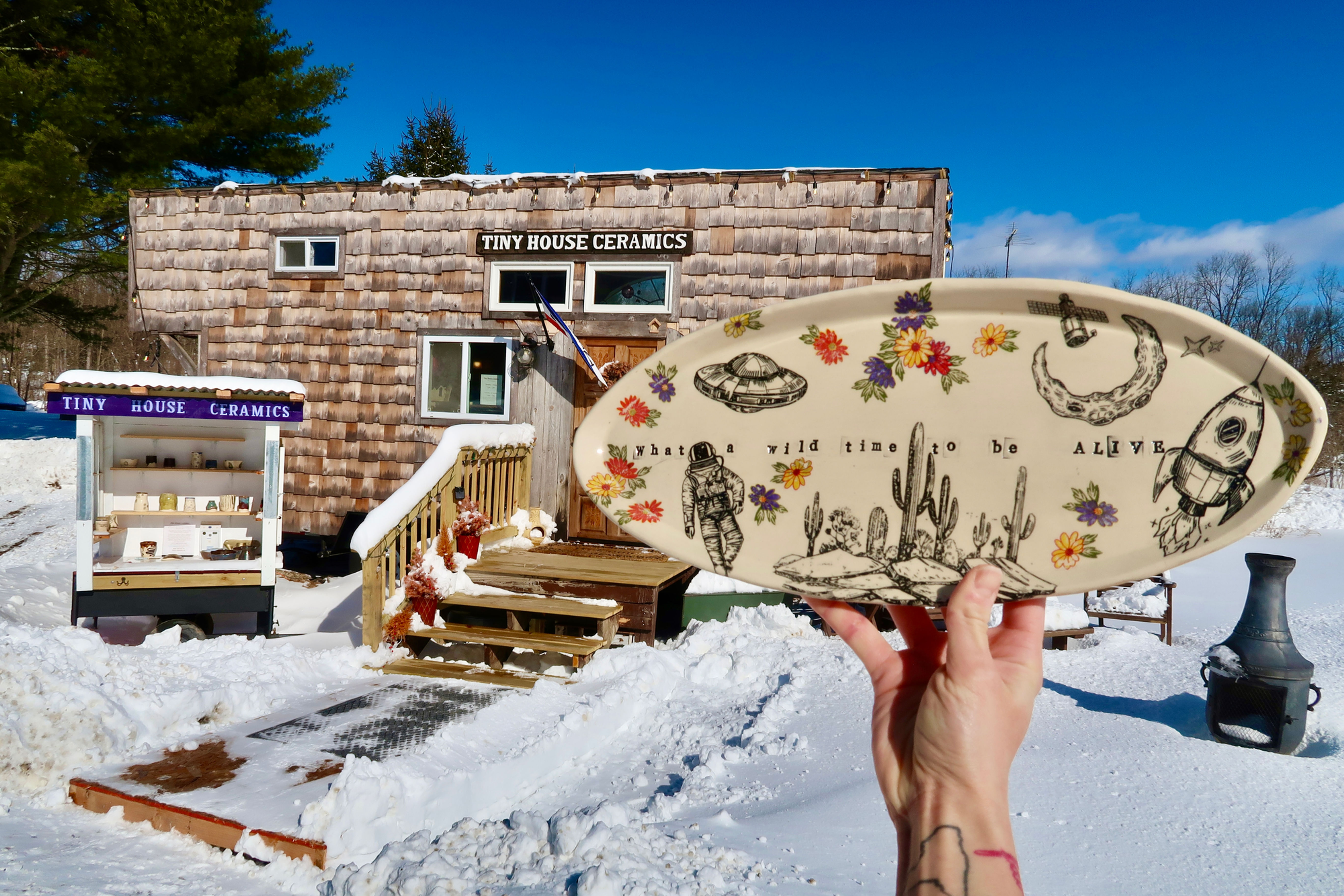 What a Wild Time to be Alive - Serving Tray