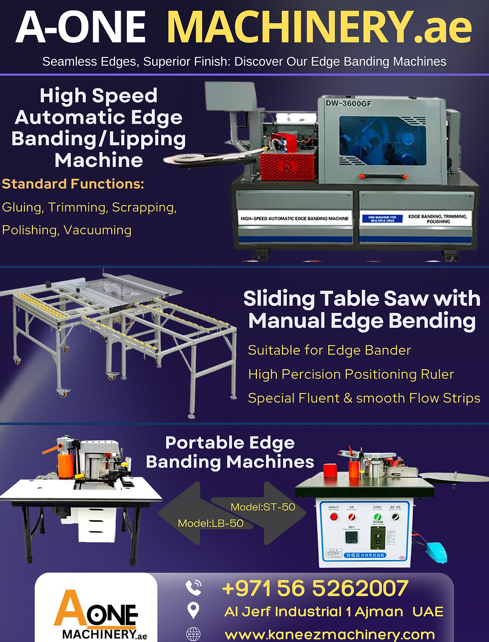 AUTOMATIC EDGE BANDING MACHIINE SUPPLIER IN UAE