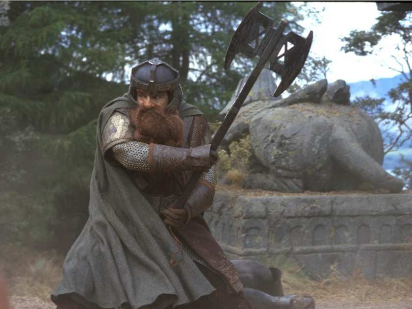 Gimli, medieval axe