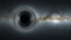 A black hole at the centre of a universe, surrounded by nebula and stars.