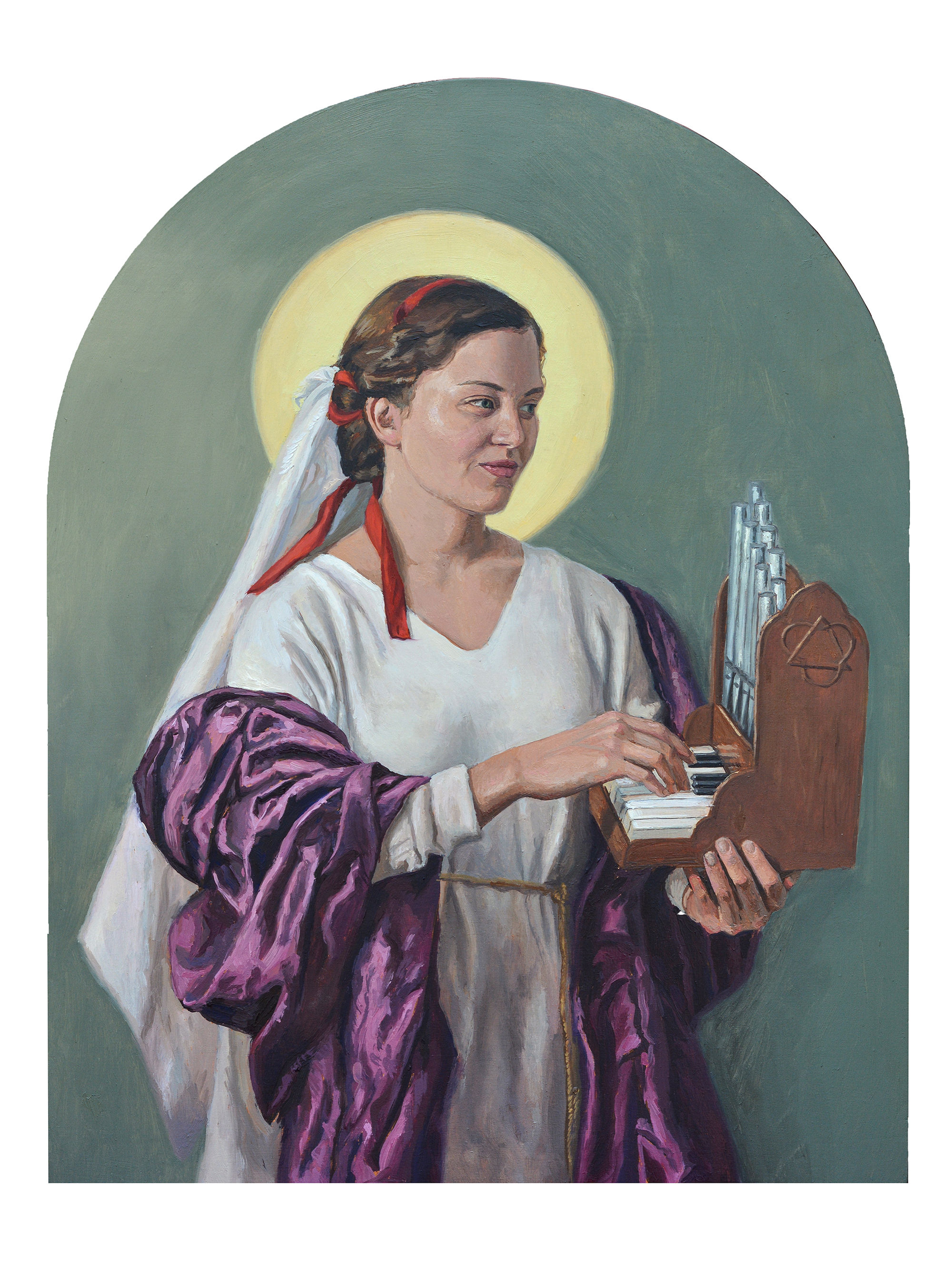 'Saint Cecilia' Print