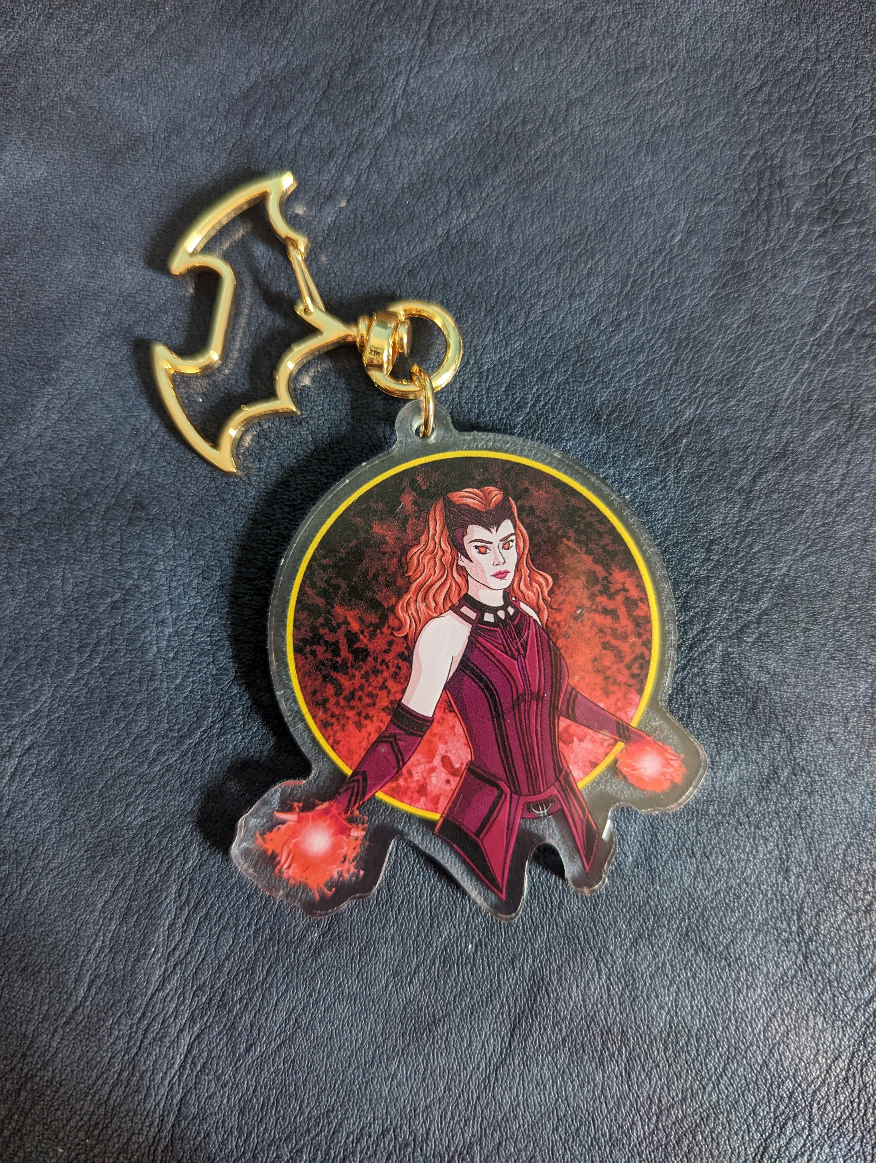 Witch Acrylic Keychain 