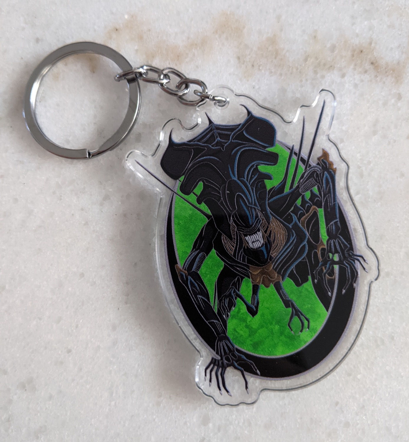 Queen Acrylic Keychain 