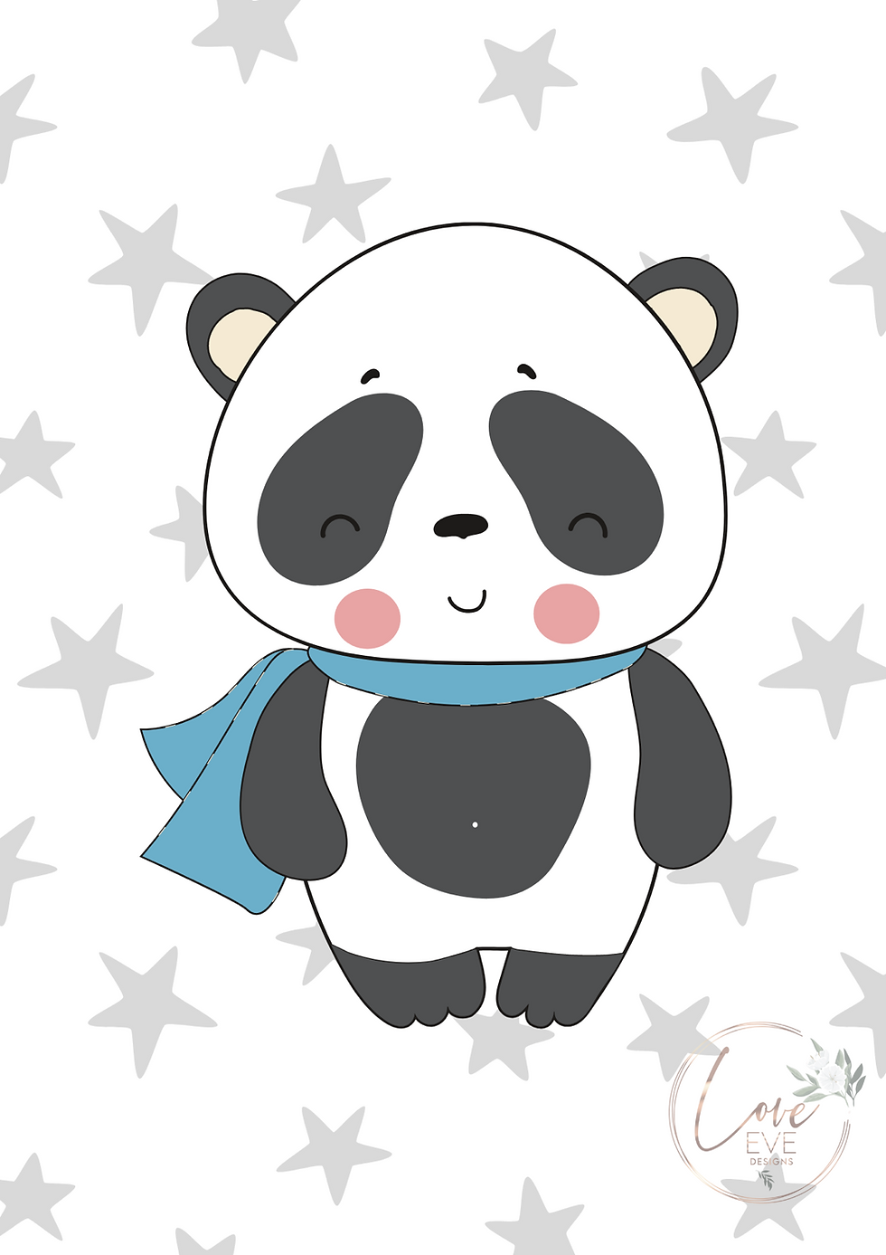 Thumbnail: Panda A4 Print 