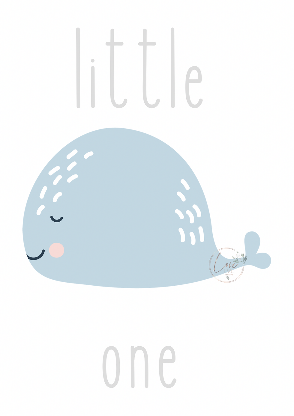 Thumbnail: Set of 2 Whale A4 Prints