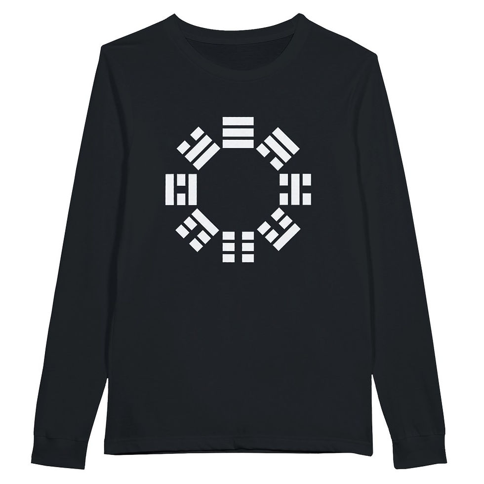 Thumbnail: 3-6-9 Bagua Power – Unlock the Universe - Longsleeve T-shirt - Symbol Front
