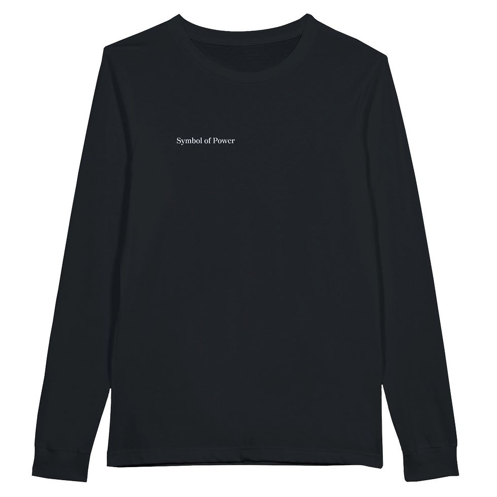 Thumbnail: 3-6-9 Bagua Power – Unlock the Universe - Longsleeve T-shirt - Symbol Back