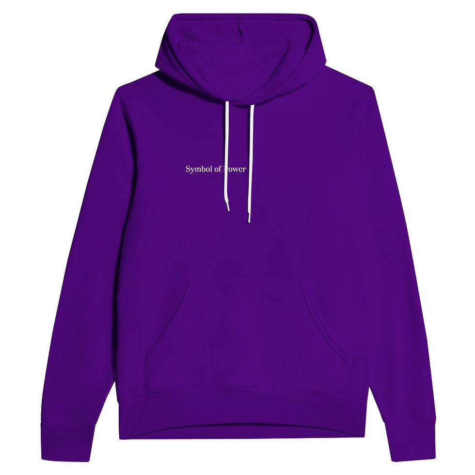 Thumbnail: Rodin’s Vortex Premium Hoodie - White Symbol