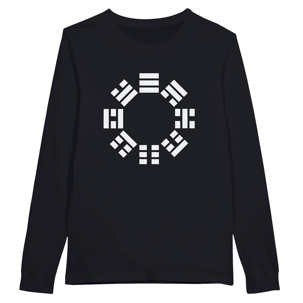 Thumbnail: 3-6-9 Bagua Power – Unlock the Universe - Longsleeve T-shirt - Symbol Front