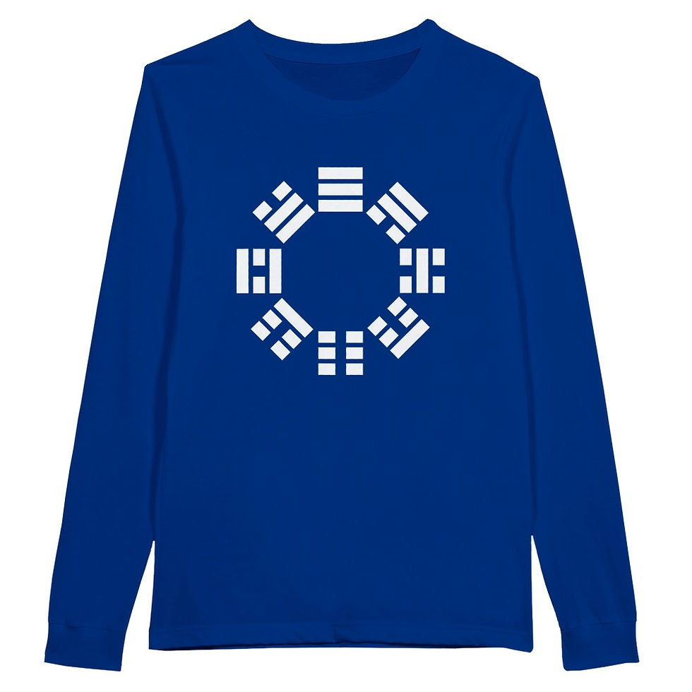 Thumbnail: 3-6-9 Bagua Power – Unlock the Universe - Longsleeve T-shirt - Symbol Front