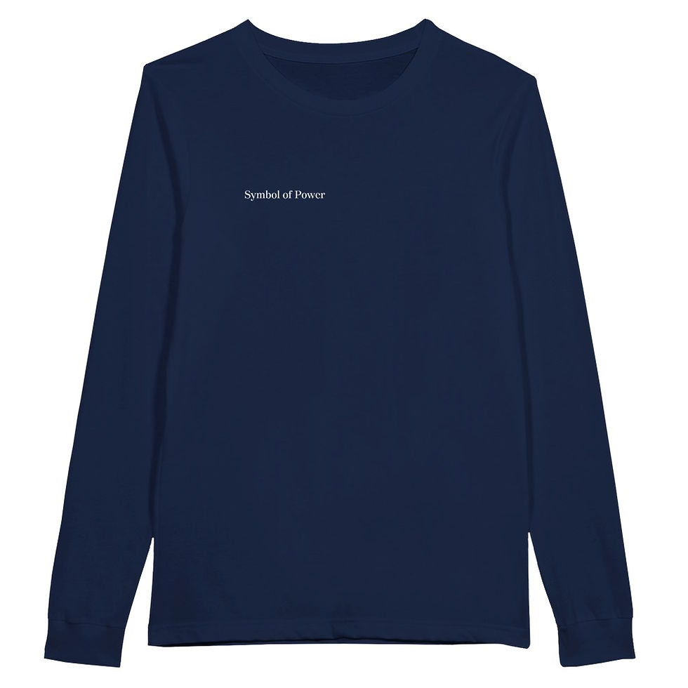 Thumbnail: 3-6-9 Bagua Power – Unlock the Universe - Longsleeve T-shirt - Symbol Back