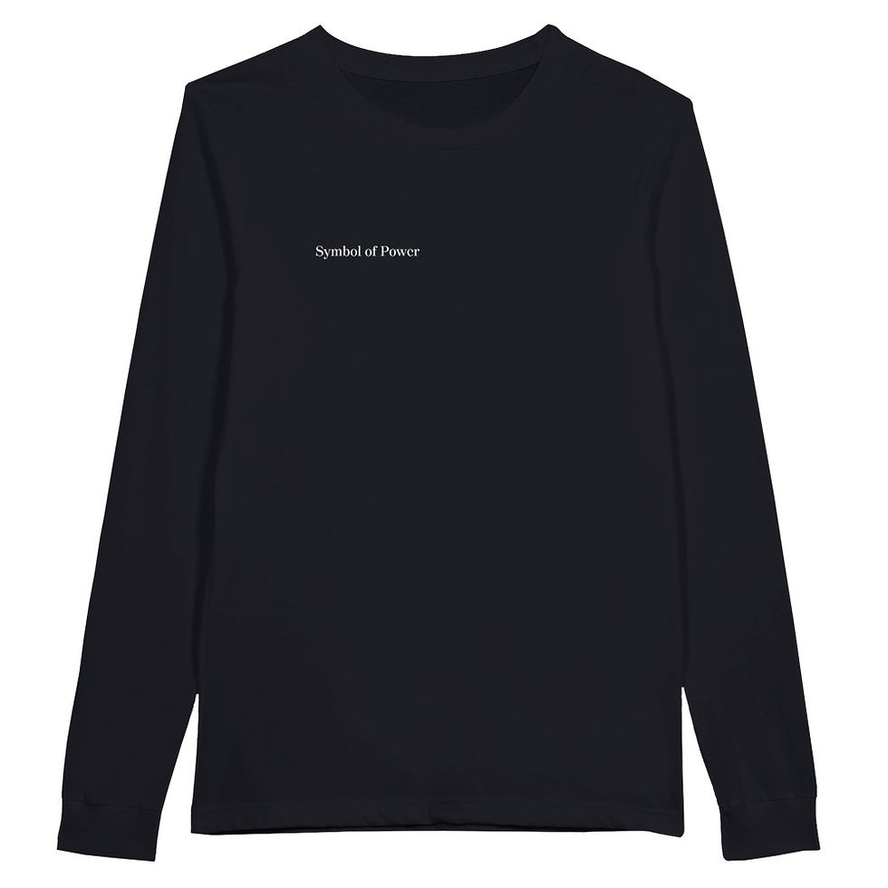 Thumbnail: 3-6-9 Bagua Power – Unlock the Universe - Longsleeve T-shirt - Symbol Back