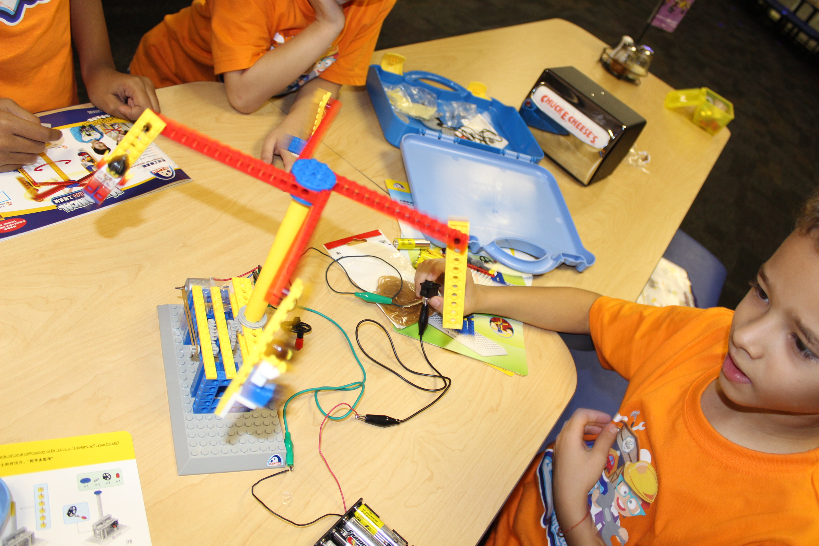 Lego with motors and engines
