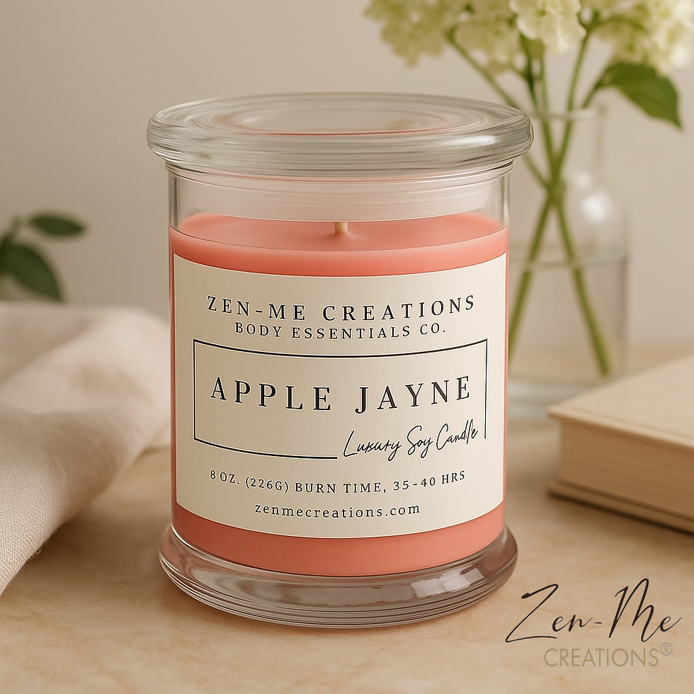 Thumbnail: APPLE JAYNE LUXURY SOY CANDLE 