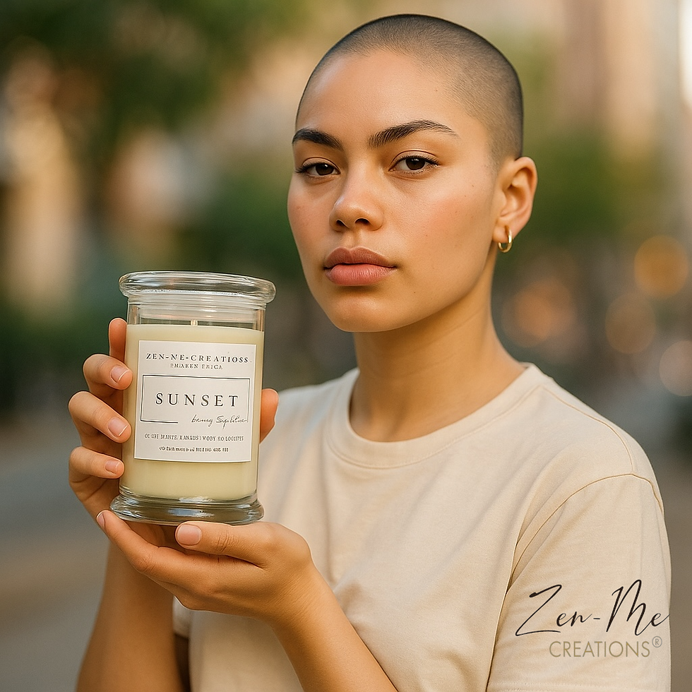Thumbnail: SUNSET LUXURY SOY CANDLE 