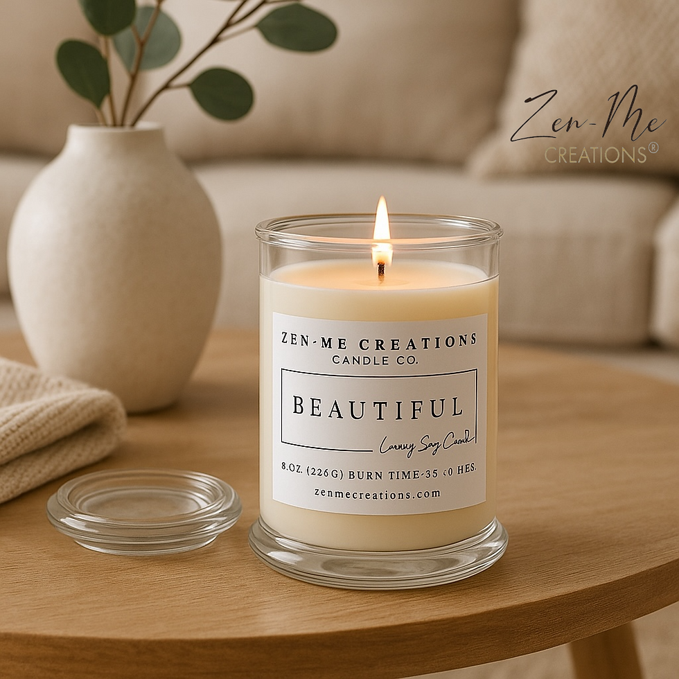 Thumbnail: BEAUTIFUL LUXURY SOY CANDLE 