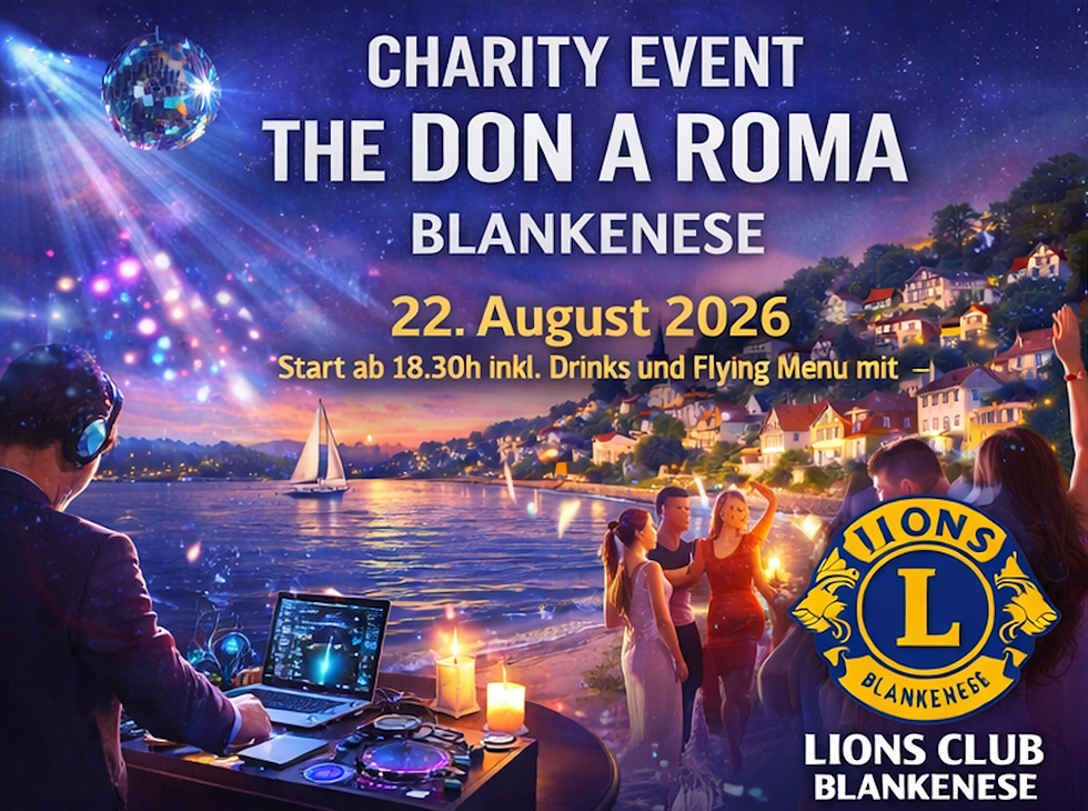 The LIONS CLUB Charity Summer Night