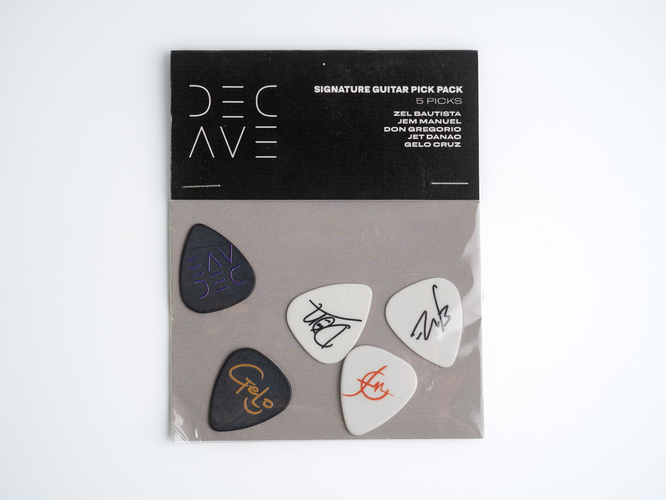 December Avenue Signature Guitar Pick Pack