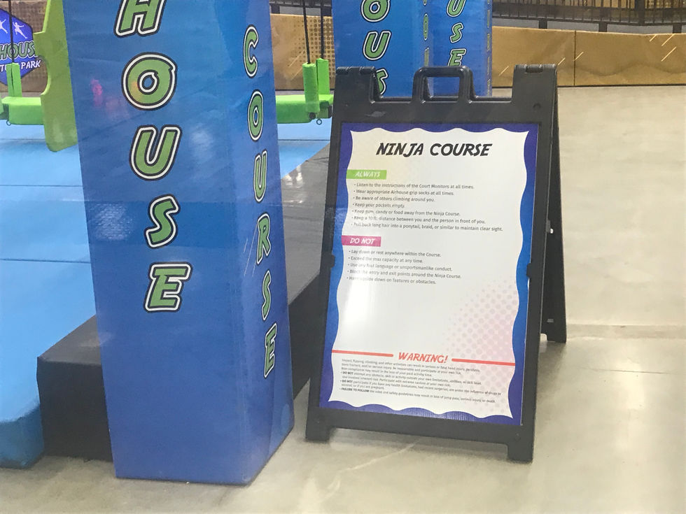 Ninja Course Rules | Auburn, WA