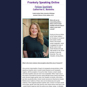 Fellow Spotlight: Catherine E. Bonesho