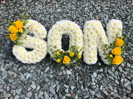 Letters and Numbers £50.00 each