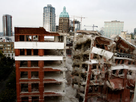 ...AND THE WALLS CAME TUMBLING DOWN