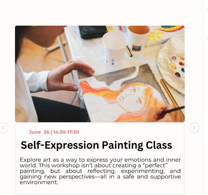 Self Expression Painting Class