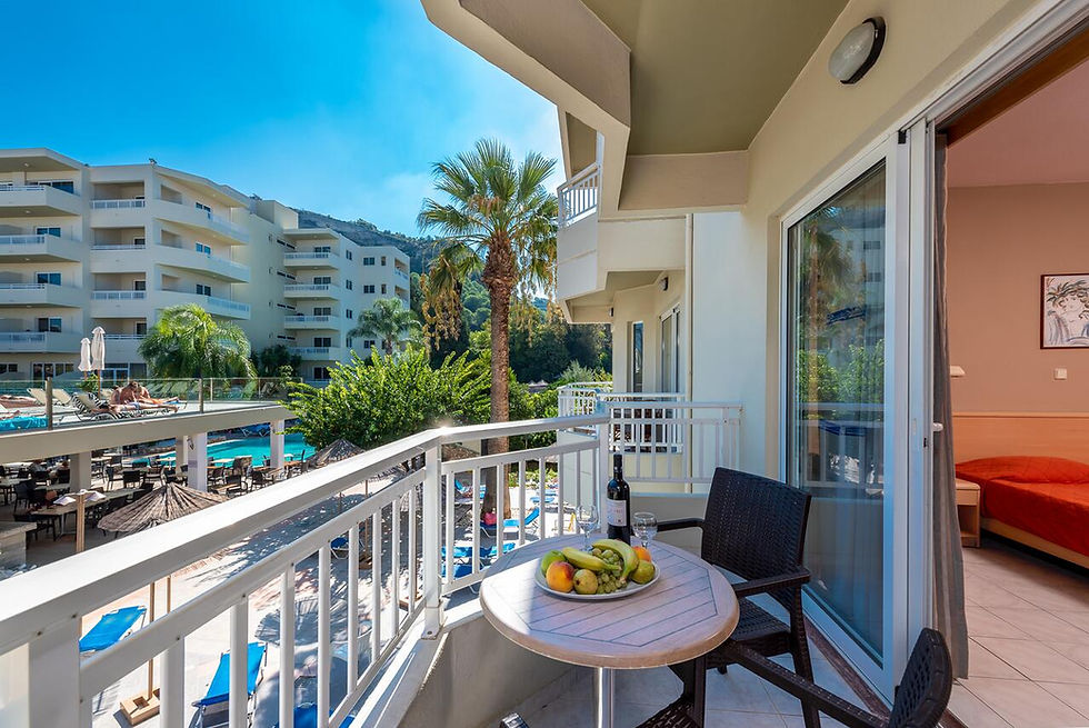 Poseidonia - balcony view