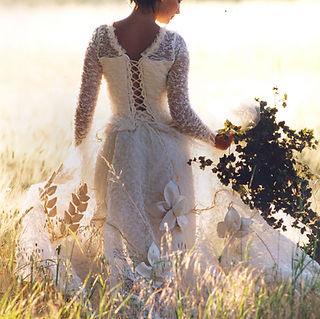 Robe de mariée Quiqui Lamothe bohème champêtre bucolique