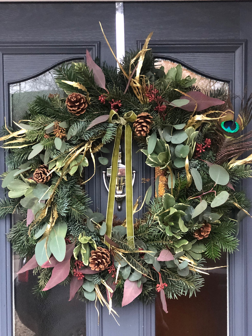 Thumbnail: Luxury Christmas Wreath - made to order