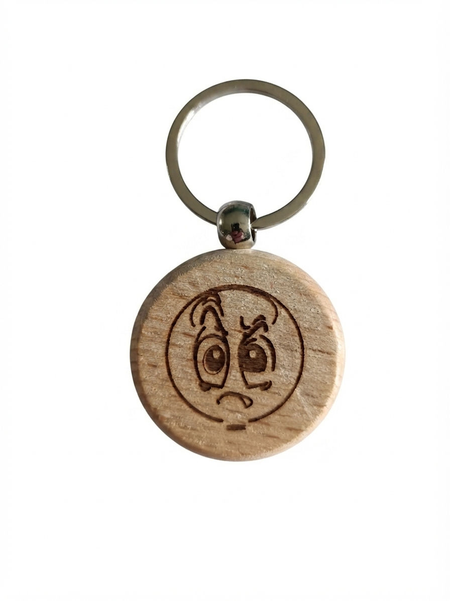 Porte-clés Emoji Déçu