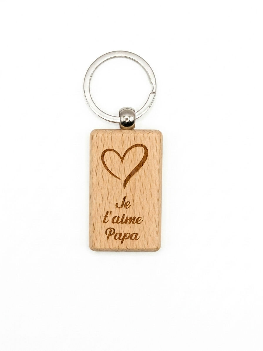 Porte-clé Je t'aime Papa