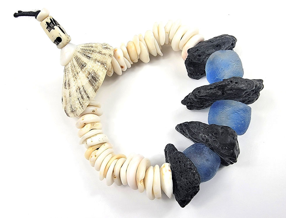 Top view photo of the Islands To Highlands Big Island Bracelet.